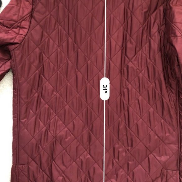 Paul&Shark Yachting Men's Brick Color Quilted Coat - Picture 6 of 12